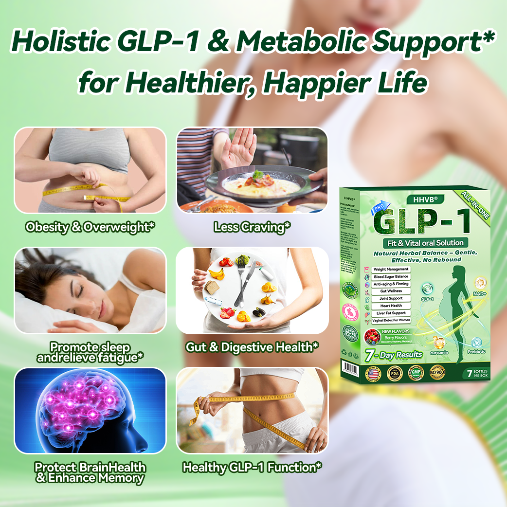 (HHVB®) ❤️ Only 6 boxes left! Get 30% off today! The GLP-1 oral solution helps manage weight and blood sugar, with lasting results in 4–6 boxes. Don’t wait—act fast!