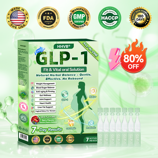 (HHVB®) ❤️ Only 6 boxes left! Get 30% off today! The GLP-1 oral solution helps manage weight and blood sugar, with lasting results in 4–6 boxes. Don’t wait—act fast!